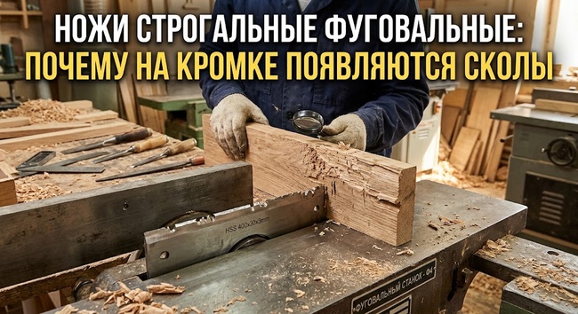 Сколы на режущей кромке ножей
